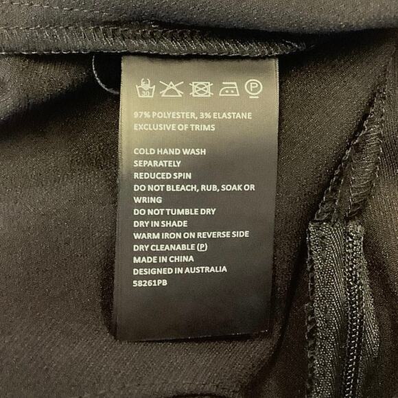 Bardot Elegant Black Flare Pants - Picture 8 of 10